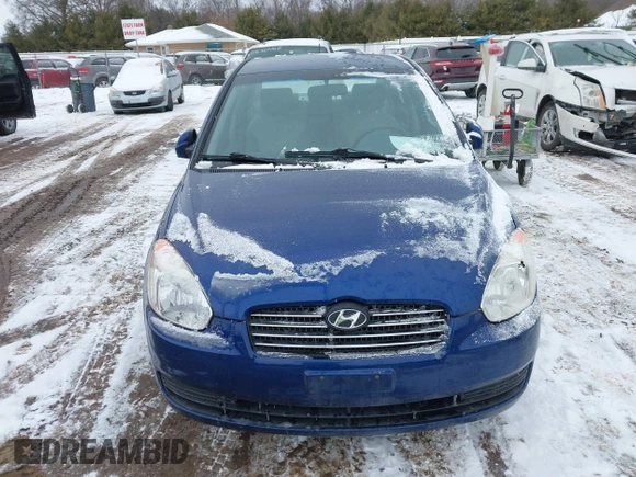 2007 Hyundai Accent GLS with VIN KMHCN46C17U103319, listed as a IAAI auction lot 41620787 with 65,291 mi miles. Bid and sale history available at carsss.com. Image 12.