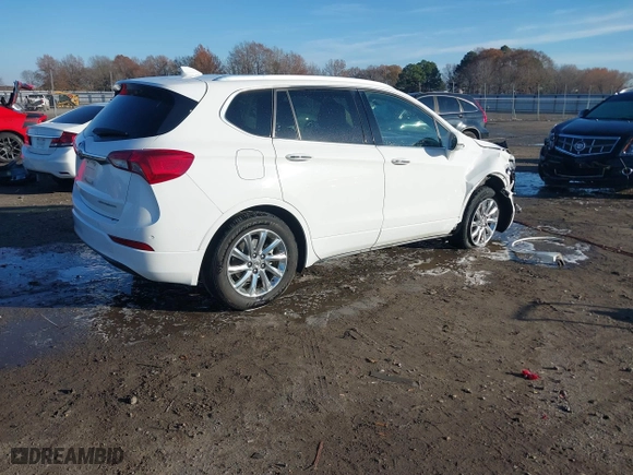2020 Buick Envision Essence with VIN LRBFXCSA0LD051426, listed as a IAAI auction lot 41132973 with 60,439 mi miles. Bid and sale history available at carsss.com. Image 4.
