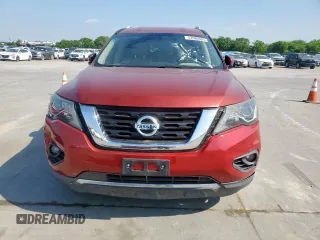 2017 Nissan Pathfinder Platinum with VIN 5N1DR2MN7HC684608, listed as a Copart auction lot 53585665 with 132,188 mi miles and Clean Title. Bid and sale history available at carsss.com. Image 5.