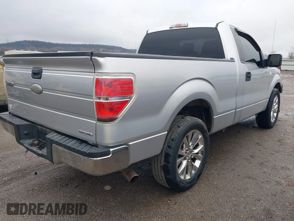 2012 Ford F-150 XL with VIN 1FTMF1CM7CFB02479, listed as a IAAI auction lot 41173983 with 168,433 mi miles. Bid and sale history available at carsss.com. Image 4.