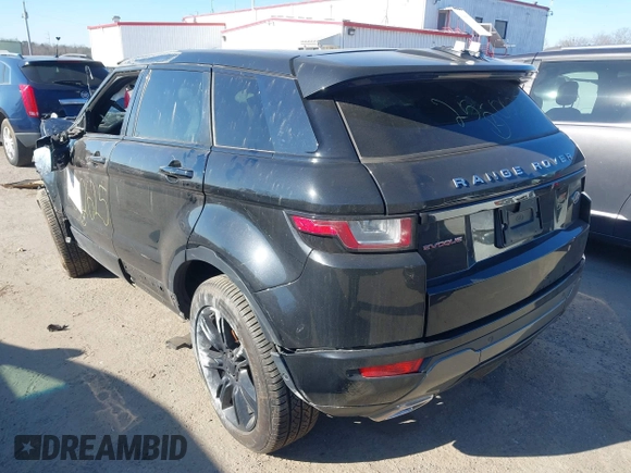 2016 Land Rover Range Rover Evoque HSE Dynamic with VIN SALVD2BG2GH122248, listed as a IAAI auction lot 41622563 with Not provided miles and . Bid and sale history available at DreamBid. Image 3.