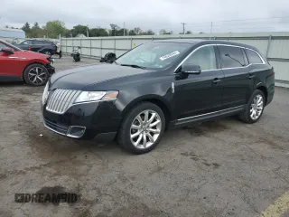 2010 Lincoln MKT with VIN 2LMHJ5AR0ABJ10301, listed as a Copart auction lot 74628944 with 111,986 mi miles and Salvage Title. Bid and sale history available at carsss.com. Image 1.