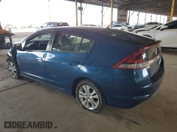 2013 Honda Insight EX with VIN JHMZE2H71DS006758, listed as a Copart auction lot 55296825 with 174,046 mi miles and Salvage title. Bid and sale history available at DreamBid. Image 2.