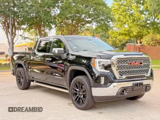 2021 GMC Sierra 1500 Denali z VIN 1GTU9FET7MZ235574, wystawiony jako Copart lot #60568165 z przebiegiem 52 012 mil mil oraz Czysty tytuł • Clean title. Historia ofert i sprzedaży dostępna na DreamBid. Obrazek 1.