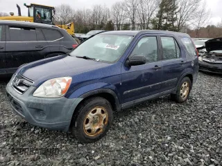 2005 Honda CR-V LX with VIN SHSRD78505U306296, listed as a Copart auction lot 52090095 with 253,896 mi miles and Clean Title. Bid and sale history available at carsss.com. Image 1.