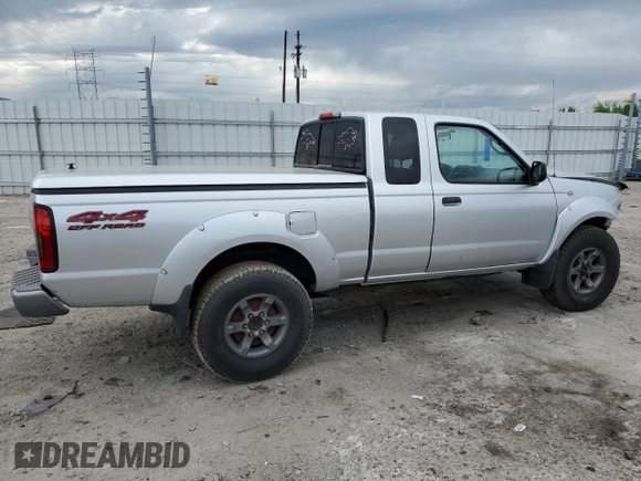 2004 Nissan Frontier XE Desert Runner with VIN 1N6ED26Y44C402138, listed as a Copart auction lot 58828425 with 125,143 mi miles and Salvage title. Bid and sale history available at DreamBid. Image 3.