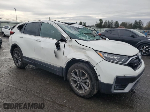 2020 Honda CR-V EX-L with VIN 2HKRW2H83LH693293, listed as a Copart auction lot 51828465 with 29,143 mi miles and Salvage Title. Bid and sale history available at carsss.com. Image 4.