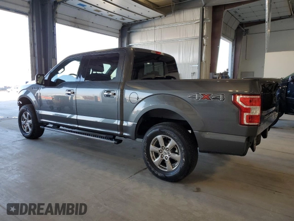 2020 Ford F-150 XL with VIN 1FTEW1EP6LFB15462, listed as a Copart auction lot 54035435 with 42,818 mi miles and Salvage title. Bid and sale history available at DreamBid. Image 2.
