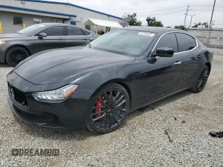 2015 Maserati Ghibli S Q4 z VIN ZAM57RTA4F1160066, wystawiony jako Copart lot #55704405 z przebiegiem 53 448 mil mil oraz Szkody całkowita. Historia ofert i sprzedaży dostępna na DreamBid. Obrazek 1.