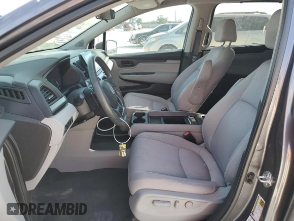 2019 Honda Odyssey EX with VIN 5FNRL6H50KB010498, listed as a Copart auction lot 45199565 with 82,964 mi miles and Salvage Title. Bid and sale history available at carsss.com. Image 7.