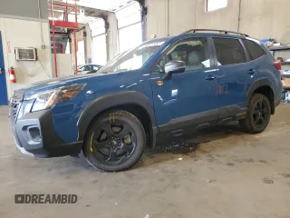 2024 Subaru Forester Wilderness with VIN JF2SKAHC5RH431098, listed as a Copart auction lot 63160825 with 15,004 mi miles and Salvage title. Bid and sale history available at DreamBid. Image 1.