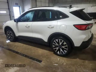2020 Ford Escape SE Sport Hybrid with VIN 1FMCU9BZ0LUC28736, listed as a Copart auction lot 45525015 with 65,481 mi miles and Salvage Title. Bid and sale history available at DreamBid. Image 2.
