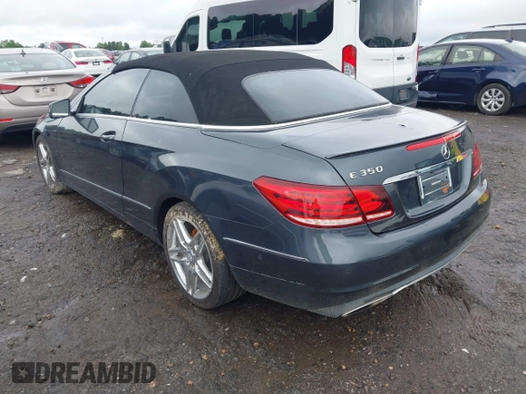2014 Mercedes-Benz E 350 with VIN WDDKK5KF8EF237492, listed as a IAAI auction lot 42240593 with 83,775 mi miles and . Bid and sale history available at DreamBid. Image 3.