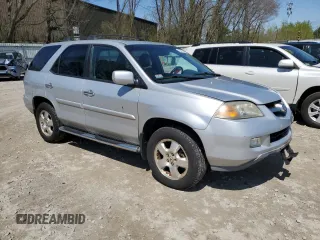 2004 Acura MDX Touring Pkg with VIN 2HNYD18614H557680, listed as a Copart auction lot 53419484 with 0 mi miles and Clean Title. Bid and sale history available at carsss.com. Image 4.