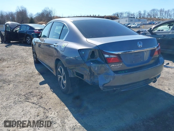 2016 Honda Accord LX with VIN 1HGCR2F38GA011981, listed as a IAAI auction lot 41863197 with 95,411 mi miles and . Bid and sale history available at DreamBid. Image 6.