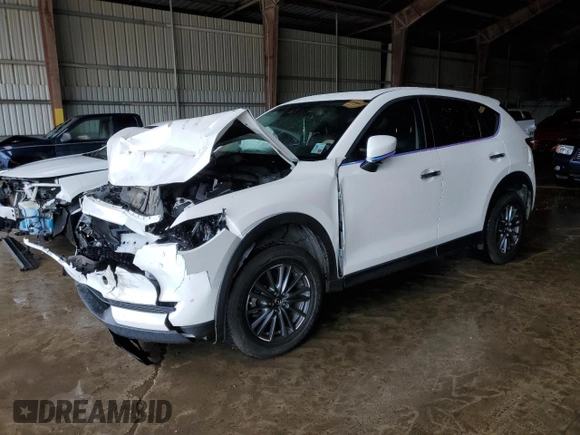 2020 Mazda CX-5 Touring with VIN JM3KFACM9L0756885, listed as a Copart auction lot 49675125 with 0 mi miles and Salvage Title. Bid and sale history available at carsss.com. Image 1.