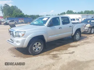 2010 Toyota Tacoma PreRunner with VIN 3TMJU4GN5AM106167, listed as a IAAI auction lot 42454443 with 53,407 mi miles and . Bid and sale history available at DreamBid. Image 19.