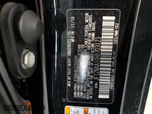 2017 Toyota 86 z VIN JF1ZNAA10H8703123, wystawiony jako Copart lot #56401965 z przebiegiem 75 184 mil mil oraz Szkody całkowita. Historia ofert i sprzedaży dostępna na DreamBid. Obrazek 13.