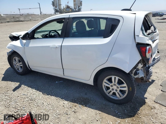 2016 Chevrolet Sonic LT z VIN 1G1JC6SHXG4175711, wystawiony jako Copart lot #55358605 z przebiegiem 59 422 mil mil oraz Szkoda całkowita • Salvage title. Historia ofert i sprzedaży dostępna na DreamBid. Obrazek 2.