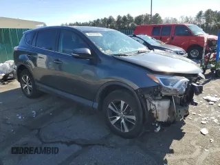 2018 Toyota RAV4 XLE with VIN 2T3RFREV7JW788173, listed as a Copart auction lot 45637205 with 106,475 mi miles and Salvage Title. Bid and sale history available at carsss.com. Image 4.