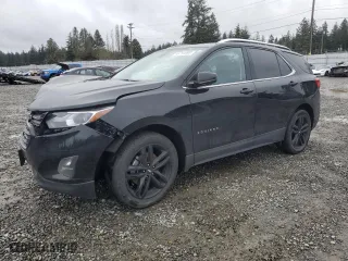 2020 Chevrolet Equinox LT with VIN 3GNAXVEX3LL317918, listed as a Copart auction lot 46751895 with 51,794 mi miles and Salvage Title. Bid and sale history available at carsss.com. Image 1.