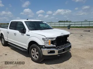 2019 Ford F-150 XL with VIN 1FTFW1E4XKFA16846, listed as a Copart auction lot 61345795 with 128,587 mi miles and Salvage title. Bid and sale history available at DreamBid. Image 13.