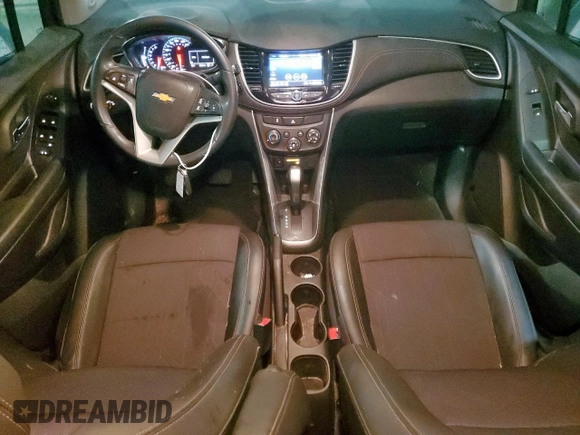 2022 Chevrolet Trax LT with VIN KL7CJPSM8NB557105, listed as a Copart auction lot 55352285 with 22,028 mi miles and Salvage title. Bid and sale history available at DreamBid. Image 8.