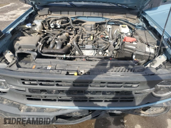 2023 Ford Bronco with VIN 1FMDE5DH1PLB25934, listed as a Copart auction lot 45305145 with 52,775 mi miles and Salvage Title. Bid and sale history available at DreamBid. Image 13.