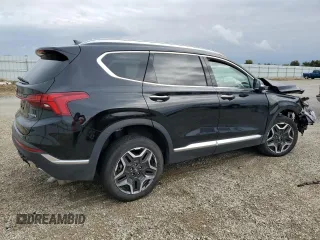 2023 Hyundai Santa Fe Hybrid SEL Premium with VIN 5NMS3DA11PH015602, listed as a Copart auction lot 71403874 with 17,819 mi miles and Salvage Title. Bid and sale history available at carsss.com. Image 3.
