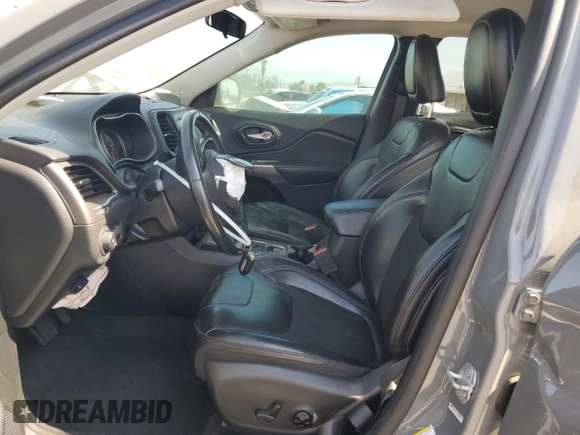2020 Jeep Cherokee Lux with VIN 1C4PJLLXXLD500797, listed as a Copart auction lot 73576724 with Not provided miles and Salvage title. Bid and sale history available at DreamBid. Image 7.