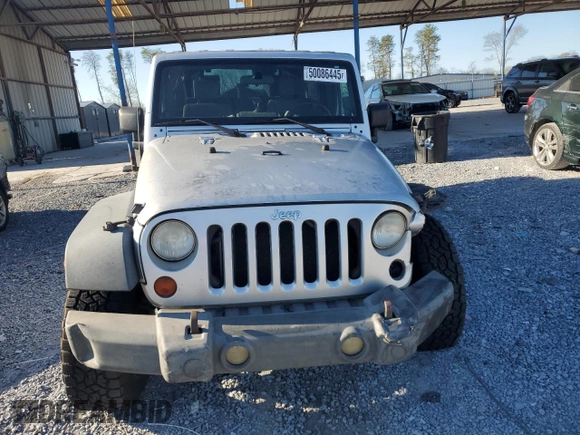 2009 Jeep Wrangler Unlimited X with VIN 1J4GA39179L756228, listed as a Copart auction lot 50086445 with 158,274 mi miles and Salvage Title. Bid and sale history available at carsss.com. Image 5.