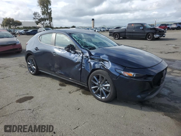 2019 Mazda Mazda3 Hatchback w/Preferred Pkg with VIN JM1BPBMM5K1134299, listed as a Copart auction lot 48898205 with 32,442 mi miles and Salvage Title. Bid and sale history available at carsss.com. Image 4.