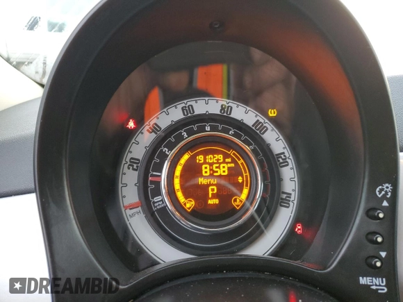 2013 FIAT 500 Pop with VIN 3C3CFFAR7DT548618, listed as a Copart auction lot 84026454 with 191,029 mi miles and Clean title. Bid and sale history available at DreamBid. Image 9.