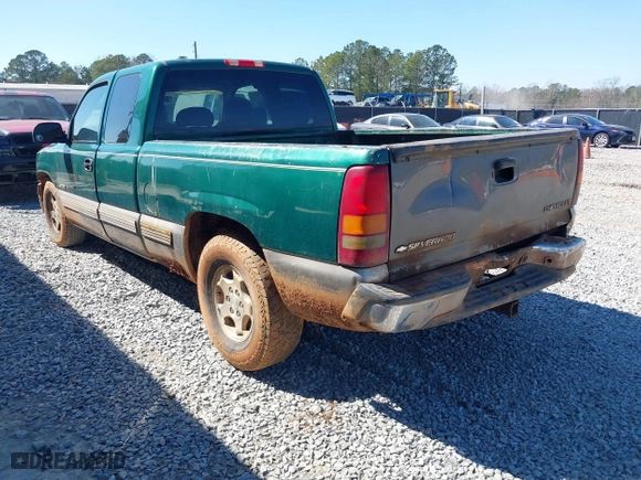1999 Chevrolet Silverado 1500 LS with VIN 2GCEC19V7X1168265, listed as a IAAI auction lot 41678567 with 1 mi miles. Bid and sale history available at carsss.com. Image 3.