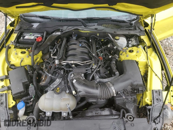 2021 Ford Mustang GT z VIN 1FA6P8CF7M5108554, wystawiony jako Copart lot #47706165 z przebiegiem 44 841 mil mil oraz Szkody całkowita. Historia ofert i sprzedaży dostępna na DreamBid. Obrazek 11.