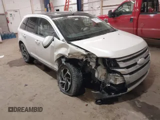 2012 Ford Edge Limited with VIN 2FMDK4KC4CBA96059, listed as a IAAI auction lot 41628817 with 200,498 mi miles. Bid and sale history available at carsss.com. Image 1.