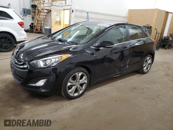 2014 Hyundai Elantra GT GLS with VIN KMHD35LH1EU202283, listed as a Copart auction lot 80750574 with 115,953 mi miles and Salvage Title. Bid and sale history available at carsss.com. Image 1.
