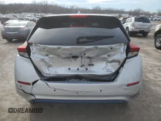 2020 Nissan LEAF SV Plus with VIN 1N4BZ1CP5LC300588, listed as a Copart auction lot 43265445 with 44,510 mi miles and Salvage Title. Bid and sale history available at DreamBid. Image 6.