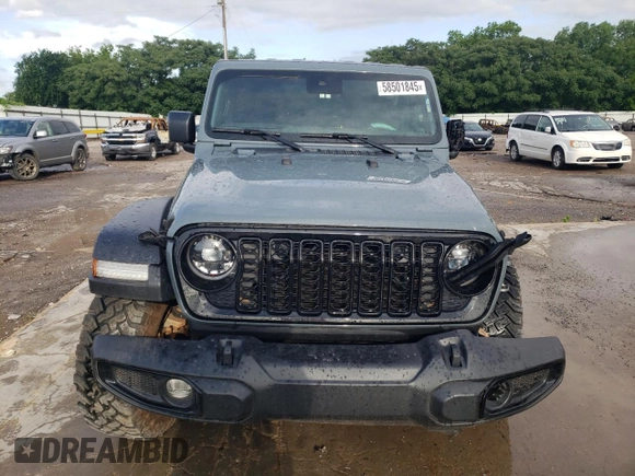 2024 Jeep Wrangler Sport S with VIN 1C4PJXDG6RW290752, listed as a Copart auction lot 58501845 with 11,656 mi miles and Clean title. Bid and sale history available at DreamBid. Image 5.