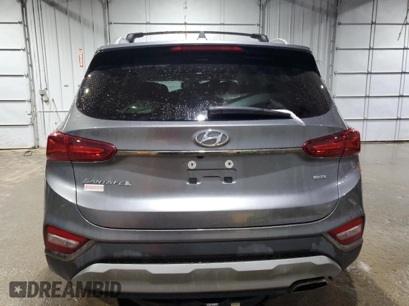 2020 Hyundai Santa Fe Limited with VIN 5NMS5CAD4LH157399, listed as a Copart auction lot 46675725 with 44,686 mi miles and Salvage Title. Bid and sale history available at DreamBid. Image 6.