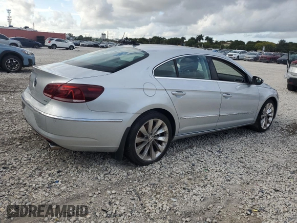 2013 Volkswagen CC VR6 Executive 4Motion with VIN WVWGU7AN2DE513930, listed as a Copart auction lot 86978754 with 0 mi miles and Salvage Title. Bid and sale history available at carsss.com. Image 3.