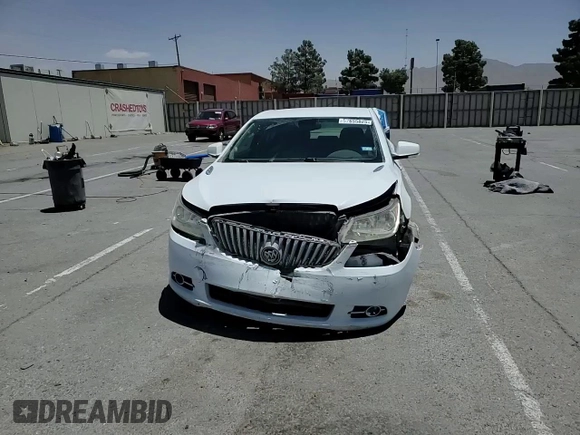 2010 Buick LaCrosse CXL with VIN 1G4GC5GG8AF132214, listed as a Copart auction lot 57655825 with 184,844 mi miles and Salvage title. Bid and sale history available at DreamBid. Image 13.