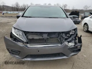 2020 Honda Odyssey EX-L with VIN 5FNRL6H75LB068609, listed as a Copart auction lot 52558295 with 59,841 mi miles and Salvage Title. Bid and sale history available at carsss.com. Image 5.