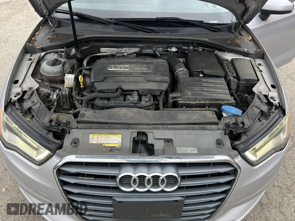 2016 Audi A3 2.0T Premium with VIN WAUB8GFF3G1038409, listed as a IAAI auction lot 42143505 with 182,222 mi miles. Bid and sale history available at carsss.com. Image 9.