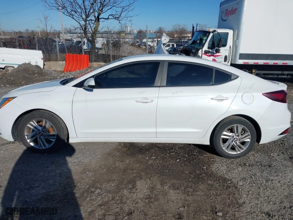 2019 Hyundai Elantra SEL with VIN 5NPD84LF4KH460401, listed as a IAAI auction lot 41826548 with 179,951 mi miles. Bid and sale history available at carsss.com. Image 14.