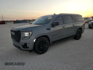 2023 GMC Yukon XL Denali Ultimate with VIN 1GKS2KKL2PR351959, listed as a Copart auction lot 83943414 with 20,081 mi miles and Salvage Title. Bid and sale history available at carsss.com. Image 1.