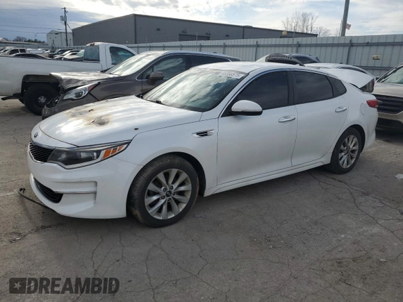 2016 Kia Optima LX z VIN 5XXGT4L37GG060658, wystawiony jako Copart lot #45288575 z przebiegiem Nie podano mil oraz Nie do naprawy • Non repairable. Historia ofert i sprzedaży dostępna na DreamBid. Obrazek 1.
