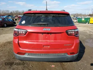 2018 Jeep Compass Sport with VIN 3C4NJCAB7JT102162, listed as a Copart auction lot 44654385 with 40,599 mi miles and Salvage Title. Bid and sale history available at carsss.com. Image 6.