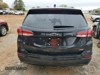 2024 Chevrolet Equinox RS with VIN 3GNAXMEG9RL195486, listed as a Copart auction lot 51311165 with 25,435 mi miles and Salvage Title. Bid and sale history available at DreamBid. Image 6.