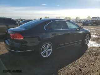 2014 Volkswagen Passat SEL Premium with VIN 1VWCS7A31EC111183, listed as a Copart auction lot 72804324 with 243,995 mi miles and Salvage Title. Bid and sale history available at carsss.com. Image 3.